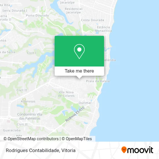Rodrigues Contabilidade map