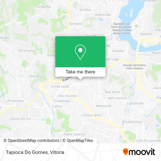 Tapioca Do Gomes map