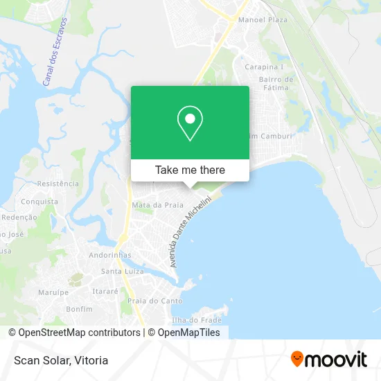 Scan Solar map