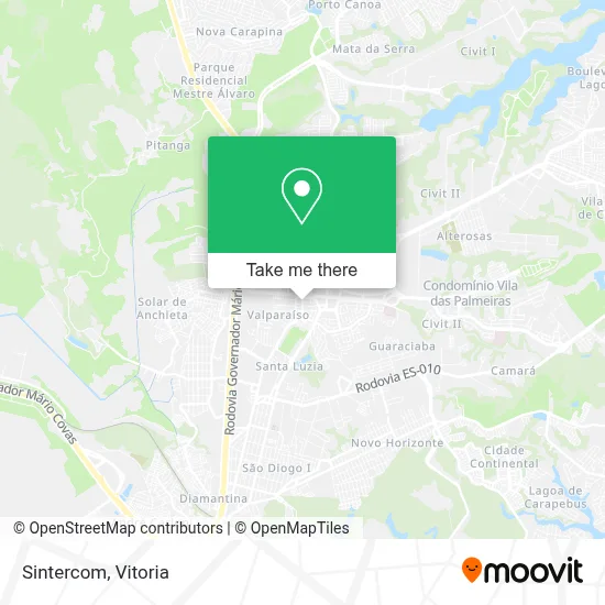 Sintercom map