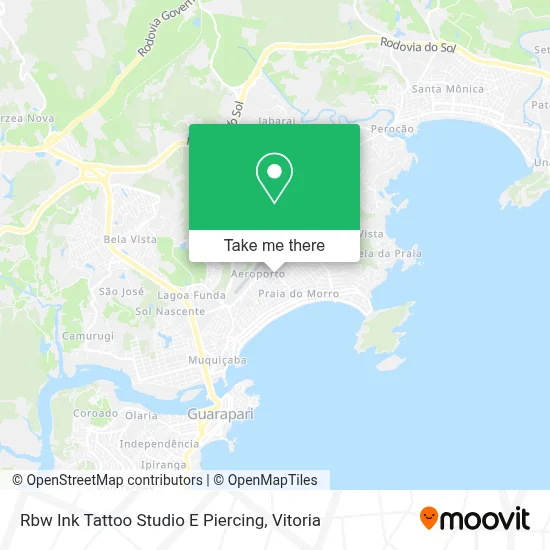 Rbw Ink Tattoo Studio E Piercing map