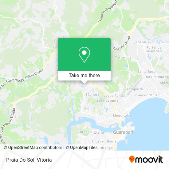 Praia Do Sol map