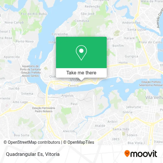 Quadrangular Es map