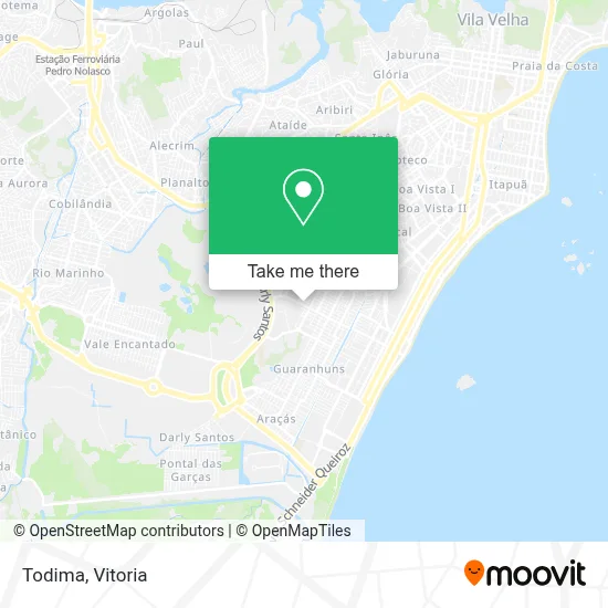 Todima map