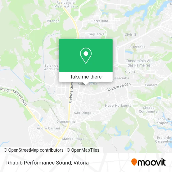 Rhabib Performance Sound map