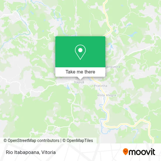 Rio Itabapoana map