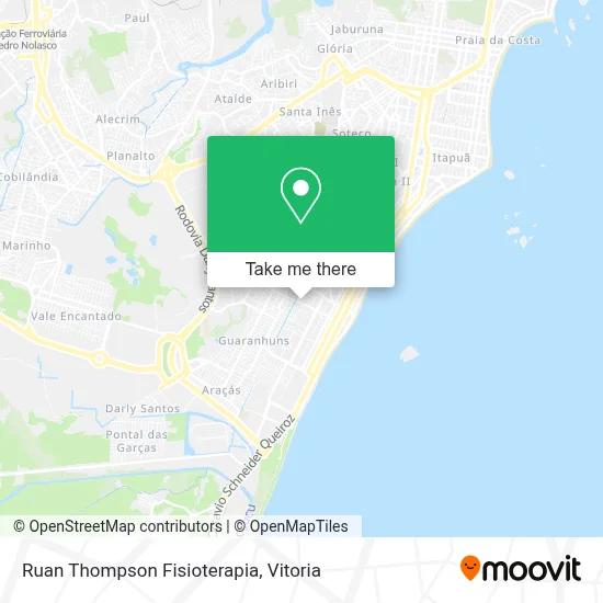 Ruan Thompson Fisioterapia map