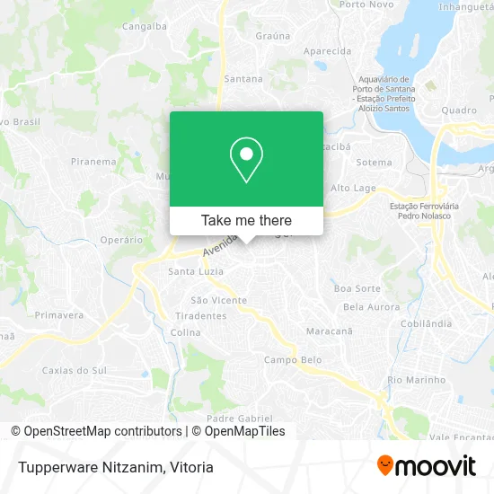 Tupperware Nitzanim map