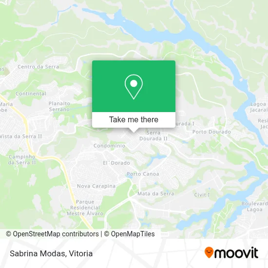 Sabrina Modas map