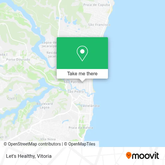 Let's Healthy map