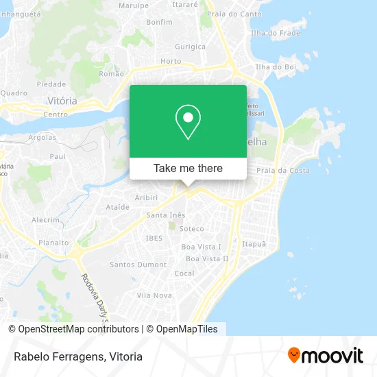 Rabelo Ferragens map