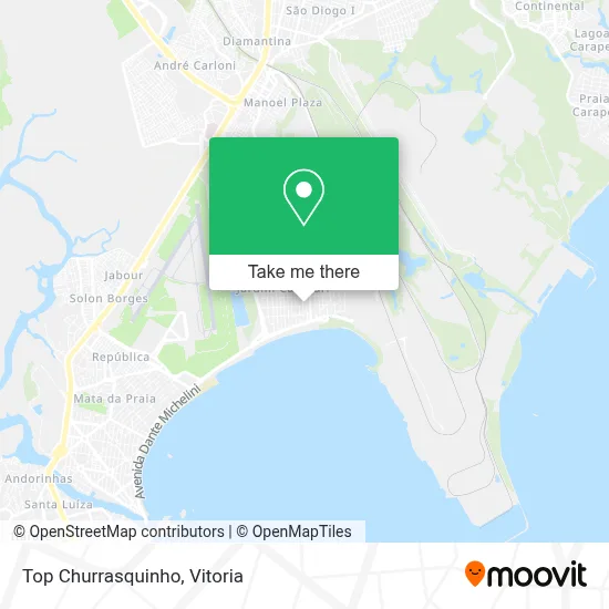 Top Churrasquinho map