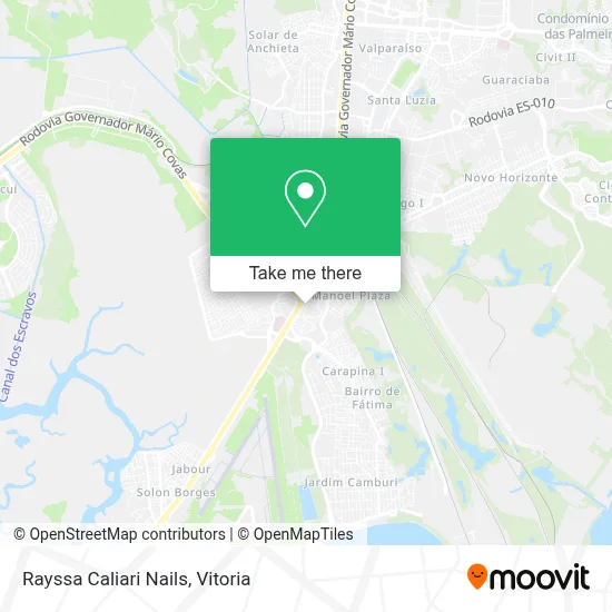 Rayssa Caliari Nails map