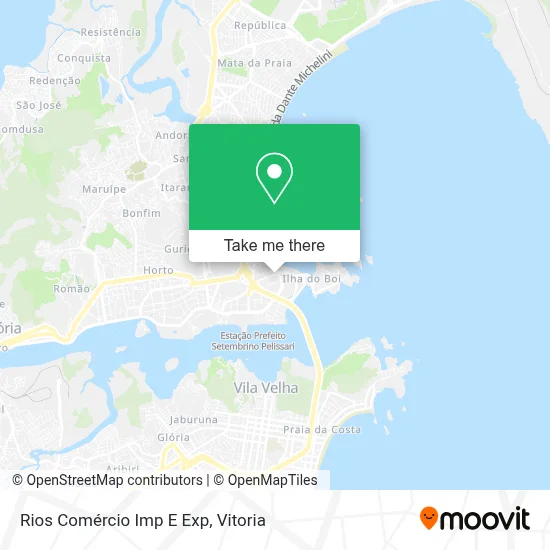 Rios Comércio Imp E Exp map