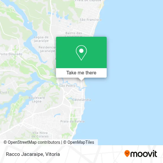 Racco Jacaraipe map