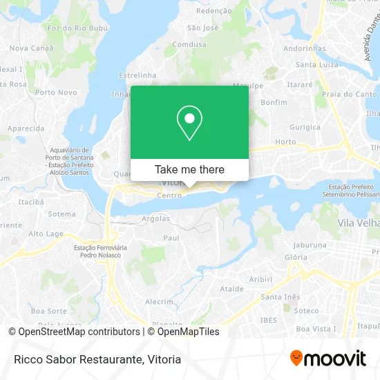 Ricco Sabor Restaurante map
