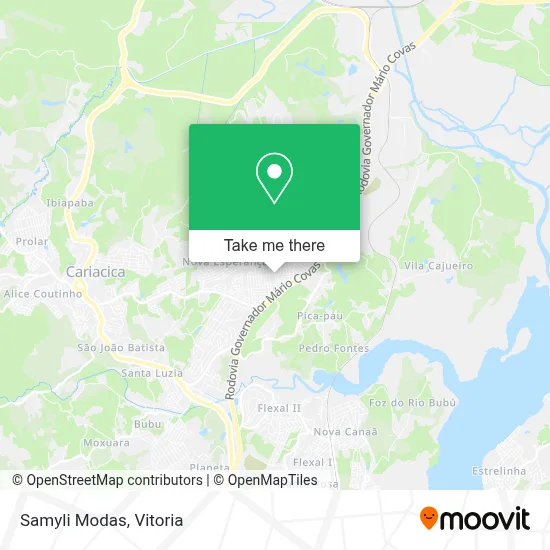 Samyli Modas map