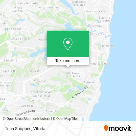 Tech Shoppee map