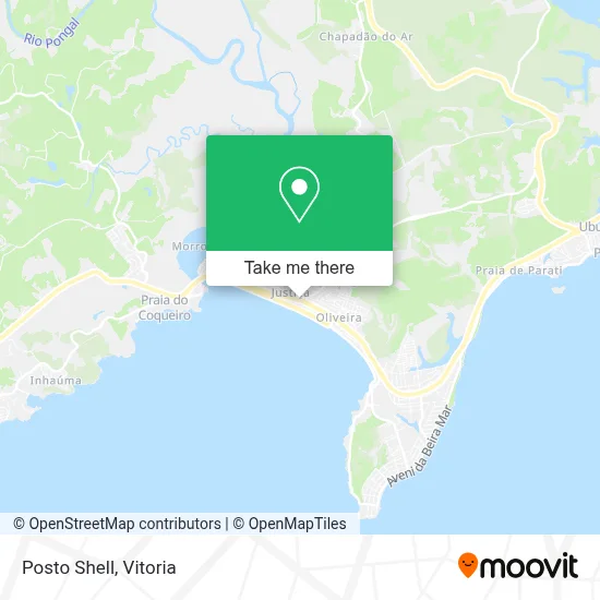 Posto Shell map