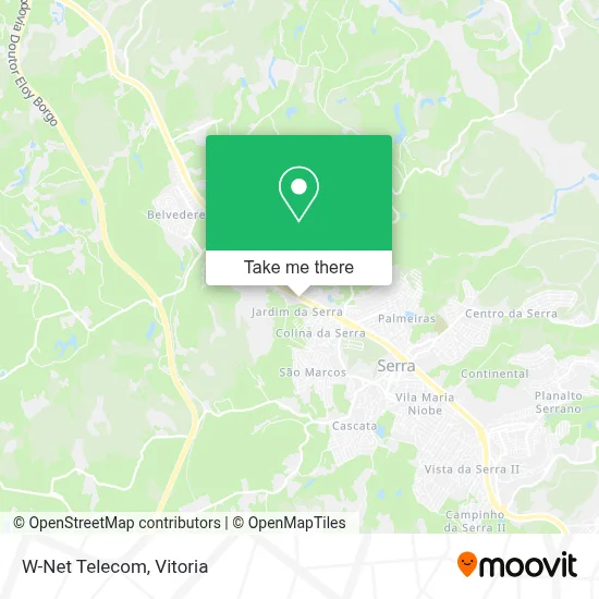 W-Net Telecom map
