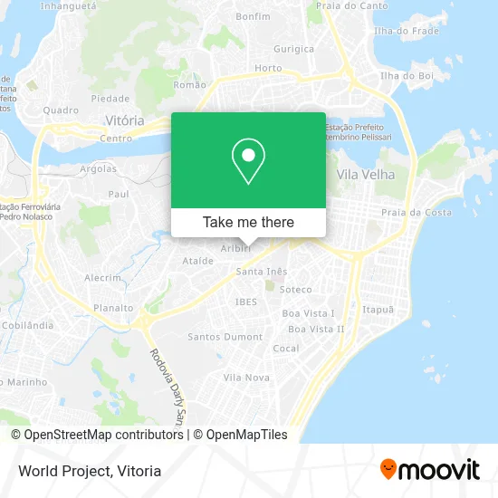 World Project map