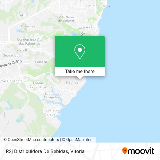 R2j Distribuidora De Bebidas map