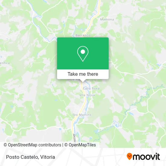 Posto Castelo map