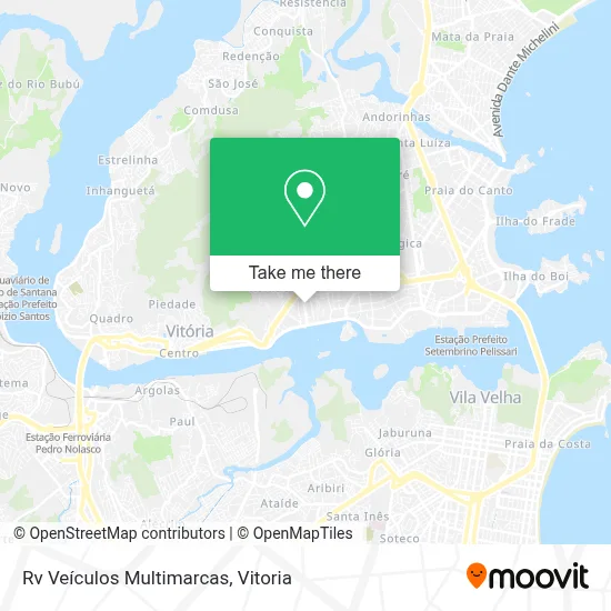 Rv Veículos Multimarcas map