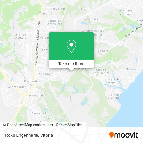 Roku Engenharia map