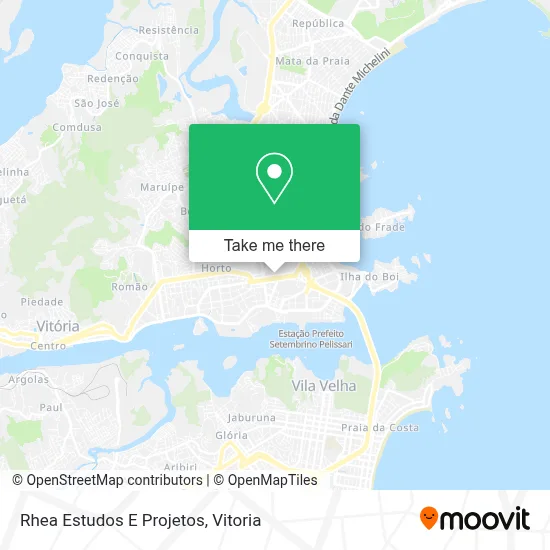 Rhea Estudos E Projetos map