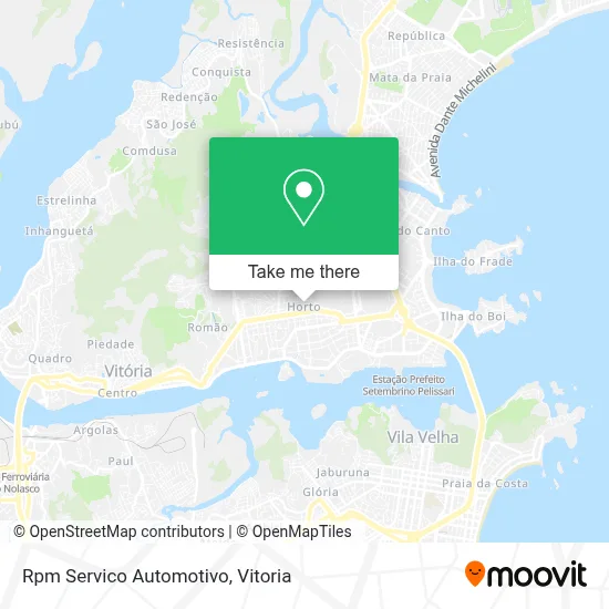 Rpm Servico Automotivo map