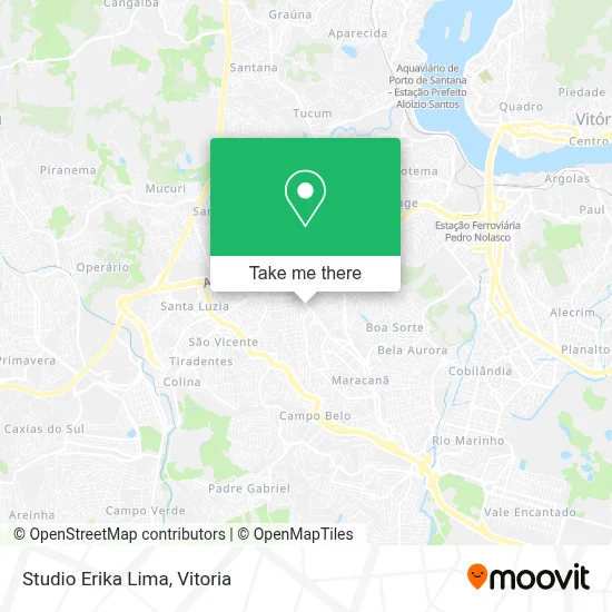 Studio Erika Lima map