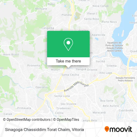 Sinagoga Chassiddim Torat Chaim map