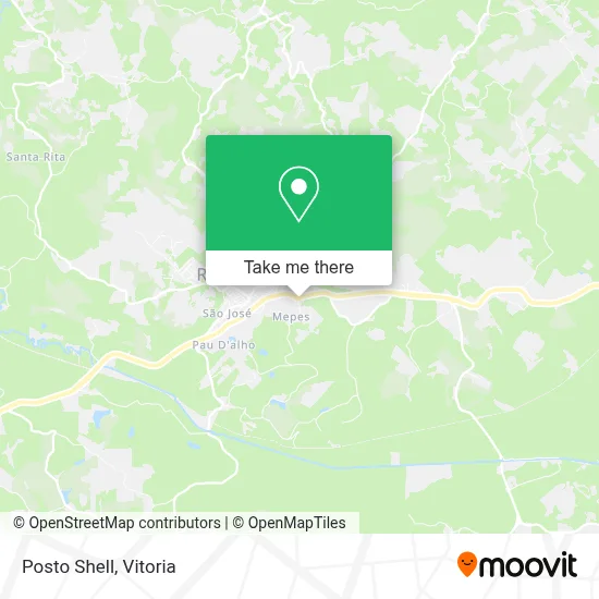 Posto Shell map