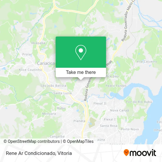 Rene Ar Condicionado map