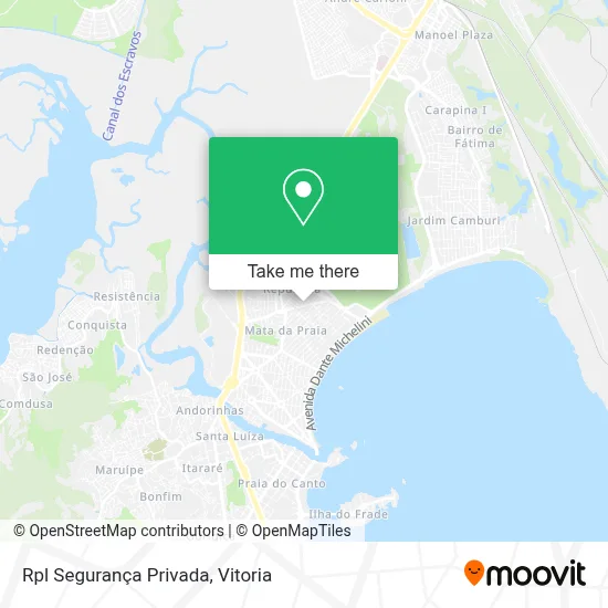 Rpl Segurança Privada map