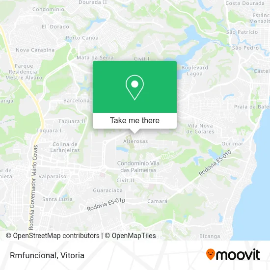 Rmfuncional map