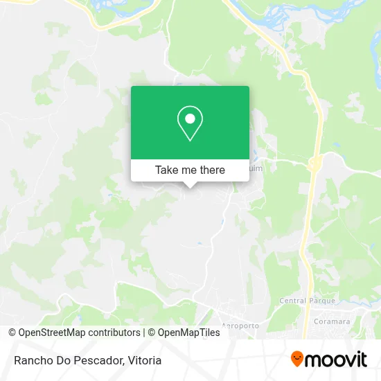 Rancho Do Pescador map