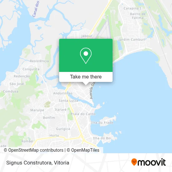 Signus Construtora map