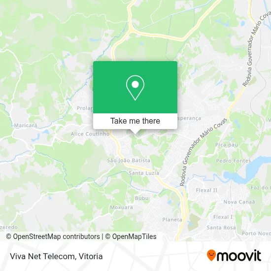 Viva Net Telecom map