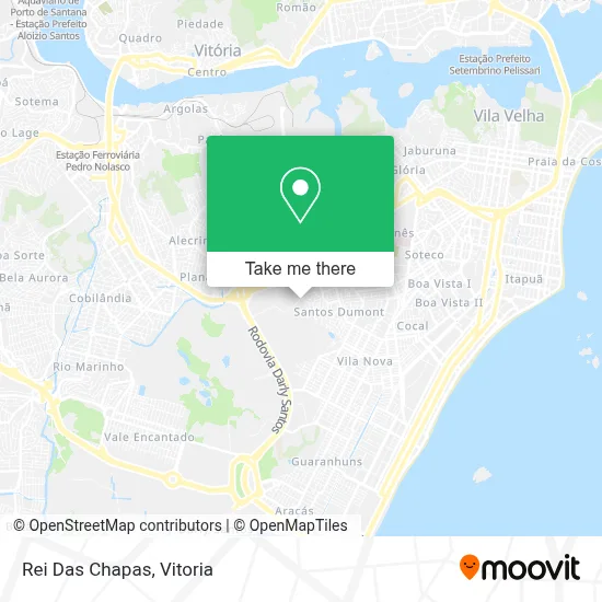 Rei Das Chapas map