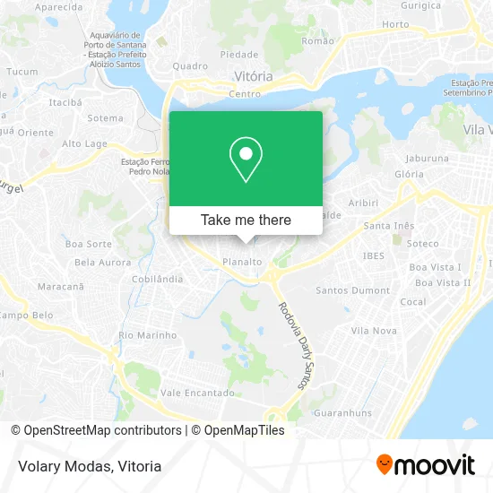 Volary Modas map