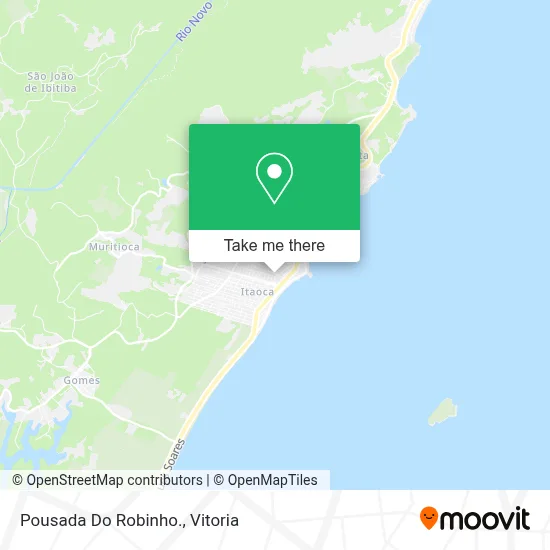 Pousada Do Robinho. map