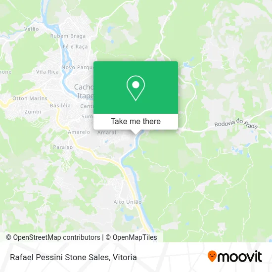 Rafael Pessini Stone Sales map
