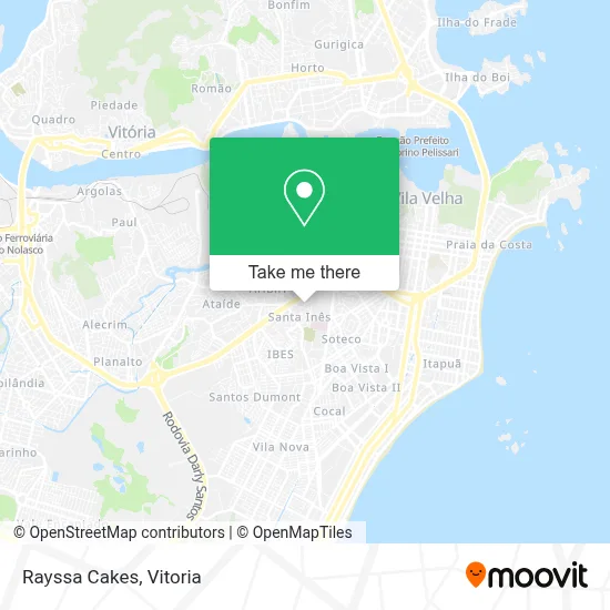 Rayssa Cakes map
