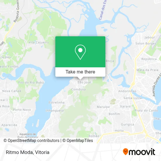 Ritmo Moda map
