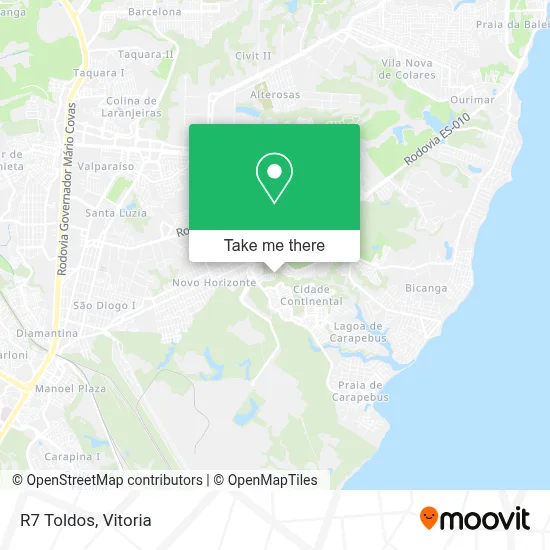 R7 Toldos map