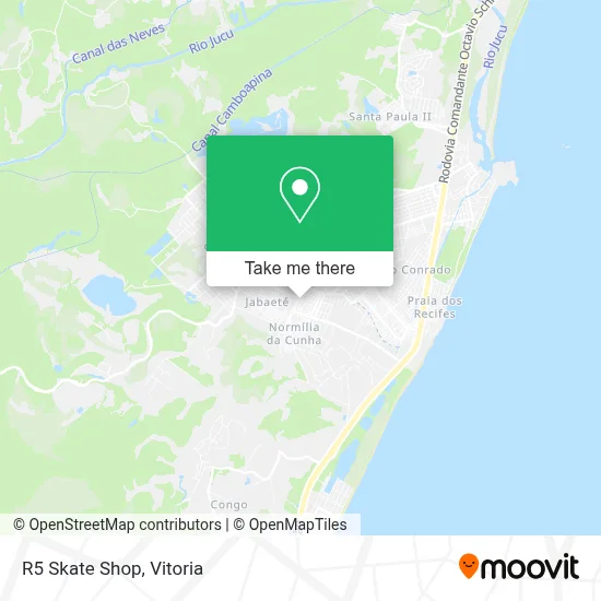 R5 Skate Shop map