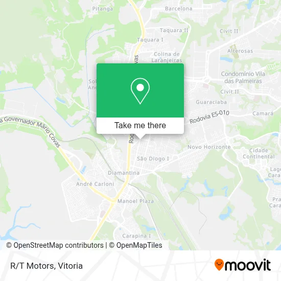 R/T Motors map