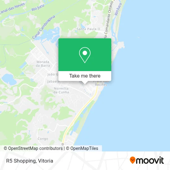 R5 Shopping map
